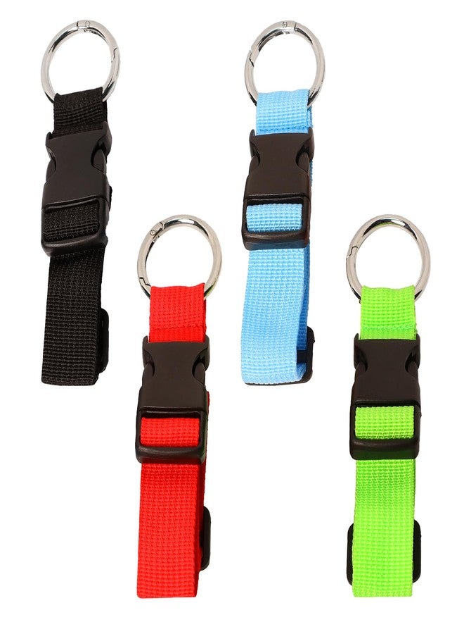 Gabrella 4 Pcs Travel Suitcase Strap, Luggage Nylon Straps Suitcase Belts to Attach Suitcase Bum Bag Extender Strap, Adjustable Strap for Bags - Image 1